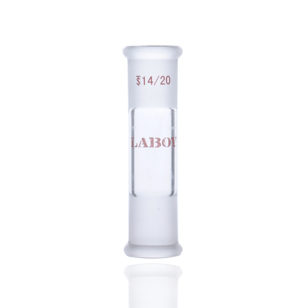 Laboy Glass Connecting Adapter With Two Outer Joints