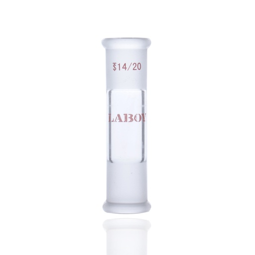 Laboy Glass Connecting Adapter With Two Outer Joints
