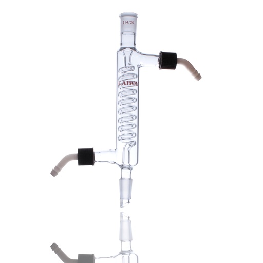 Laboy Glass Graham Condenser With Removable Hose Connection