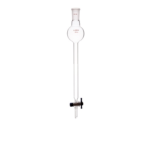Laboy Glass Chromatography Column with PTFE Stopcock and Reservoir